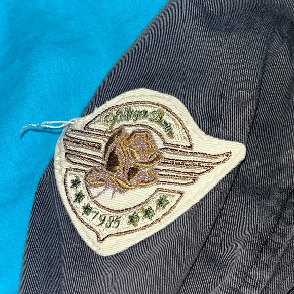 punk Black biker jacket with a distressed look - Picture 4 of 4